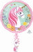 Magical Unicorn Holographic Drop-A-Line Foil Balloon Kit