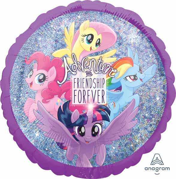 MLP FRIENDSHIP ADVN 18" RND HOLO S60 PKG