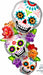 Stackin' Sugar Skulls 38-Inch Foil Balloon