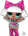 L.O.L. Surprise! Diva 34-Inch Shaped Foil Balloon