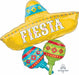 Papel Picado Fiesta 32-Inch Cluster-Shaped Foil Balloon