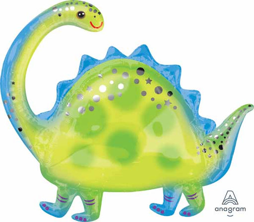 32-Inch Stegosaurus Shaped Foil Balloon