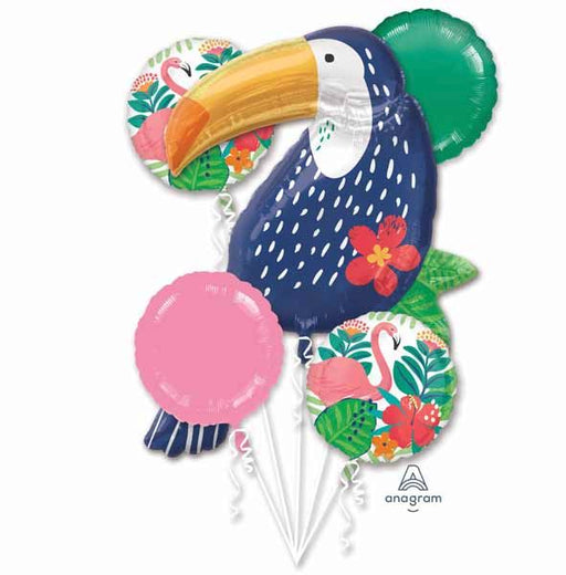 Tropical Jungle Foil Balloon Bouquet