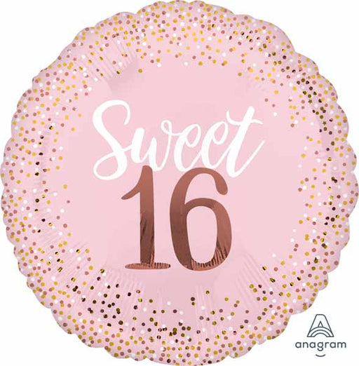 Blush Sixteen Jumbo Foil Balloon