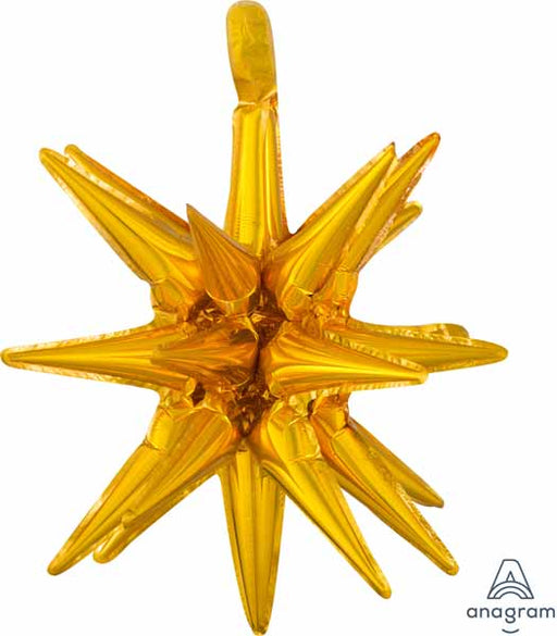 Gold Magic Star Foil Balloon, 20 Inch