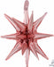 Rose Gold Magic Star Foil Balloon, 20 Inch