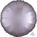 18" Greige Satin Luxe Round Foil Balloon
