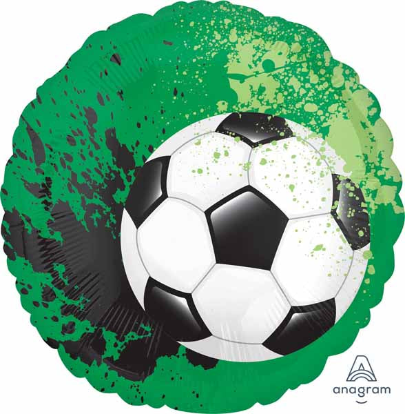 Goal Getter Soccer 18-Inch Round Foil Balloon