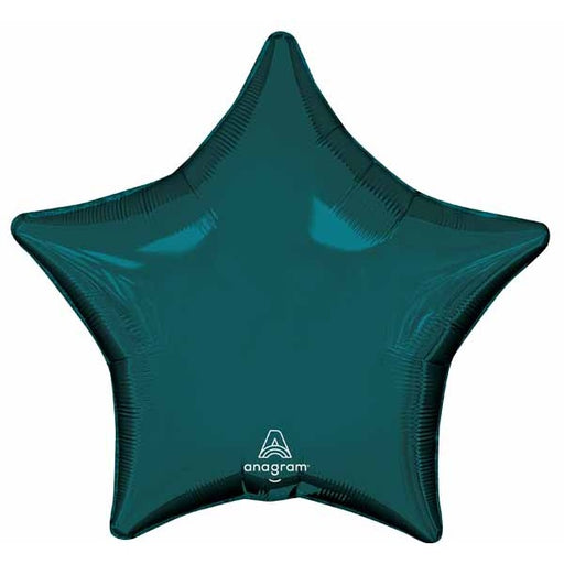 Aquamarine 19-Inch Star Foil Balloon