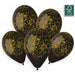 GEMAR 13" MARBLE BLACK GOLD INK 50/BG