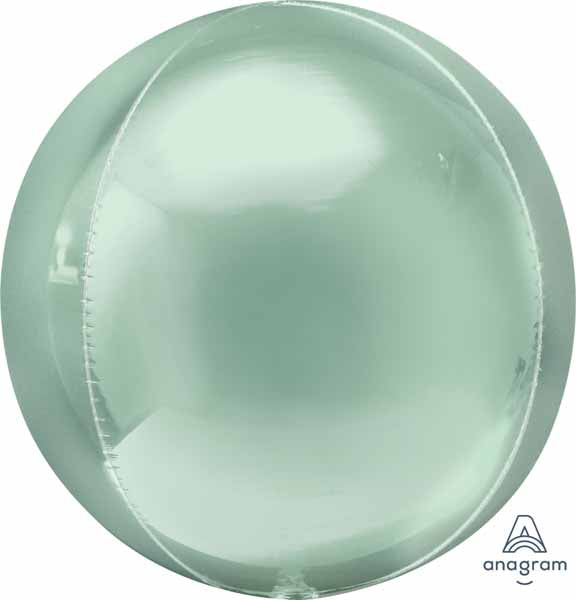 Mint Green Orbz 16-Inch Foil Balloon