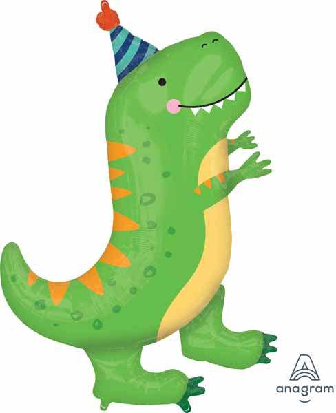 Dinomite T-Rex 34-Inch Foil Balloon