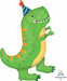 Dinomite T-Rex 34-Inch Shaped Foil Balloon