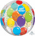 Birthday Celebration 16" Orbz Foil Balloon