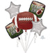 Go Fight Win Football Foil Balloon Bouquet