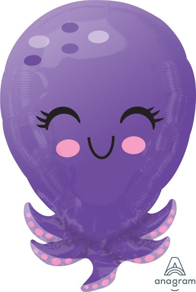 Octopus 18-Inch Foil Balloon