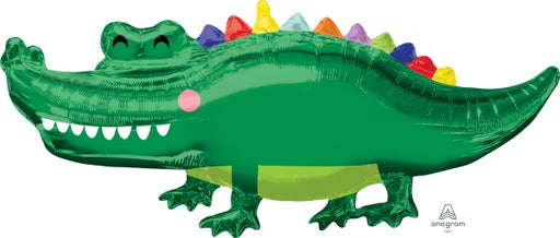Happy Gator 42" Alligator-Shaped Foil Balloon