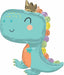 Babysaurus 31-Inch Shaped Foil Balloon