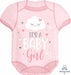 Baby Girl Onesie Foil Balloon, 24 Inch