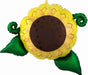 30-Inch Satin Sunflower Foil Balloon