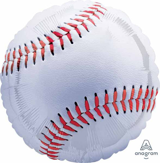Championship Baseball 24-Inch Jumbo Round Foil Balloon