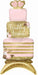 25" Wedding Cake Air Fill Foil Balloon
