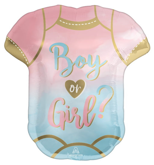 The Big Reveal 22-Inch Shaped Foil Balloon