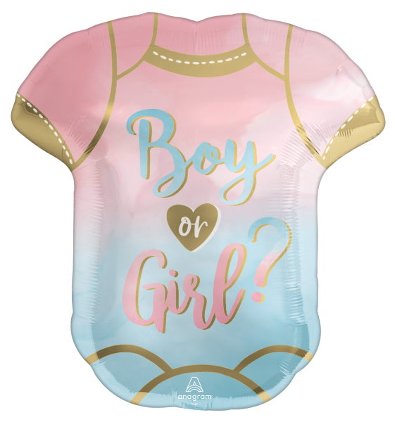 The Big Reveal 22-Inch Shaped Foil Balloon