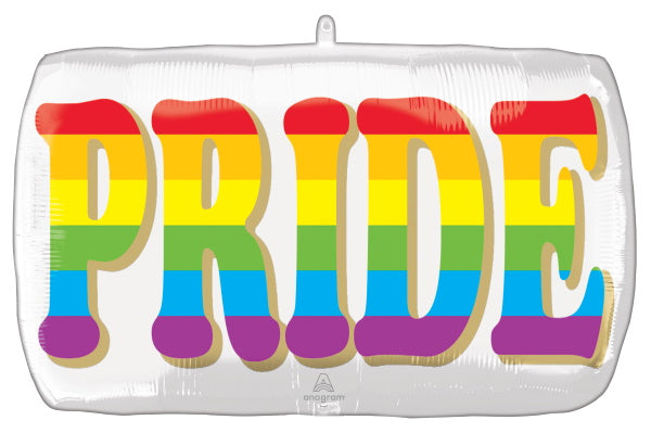 Pride 28-Inch Shaped Foil Balloon