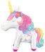 Enchanted Unicorn Standing Foil Balloon, 25 Inch