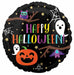 Halloween Night 18-Inch Round Foil Balloon