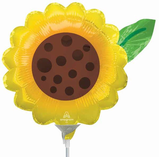 Sunflower Mini Shape Foil Balloon