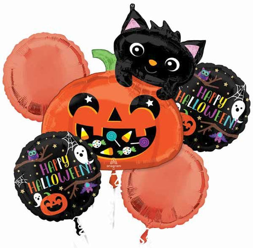 Halloween Night Foil Balloon Bouquet
