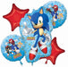 Sonic the Hedgehog 2 Foil Balloon Bouquet