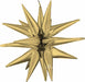 35-Inch White Gold Magic Star Foil Balloon