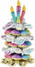 Birthday Cake Stacker Foil Balloon, 46 Inch