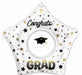 32-Inch Grad Cap Dangler Foil Balloon