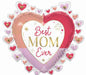 Best Mom Ever Hearts 29" Foil Balloon