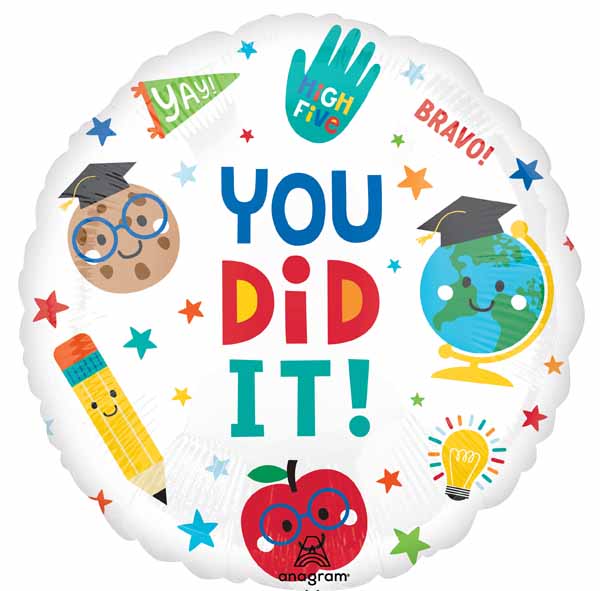 GRAD FUN YOU DID IT