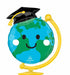 29" Grad Fun Globe Foil Graduation Balloon