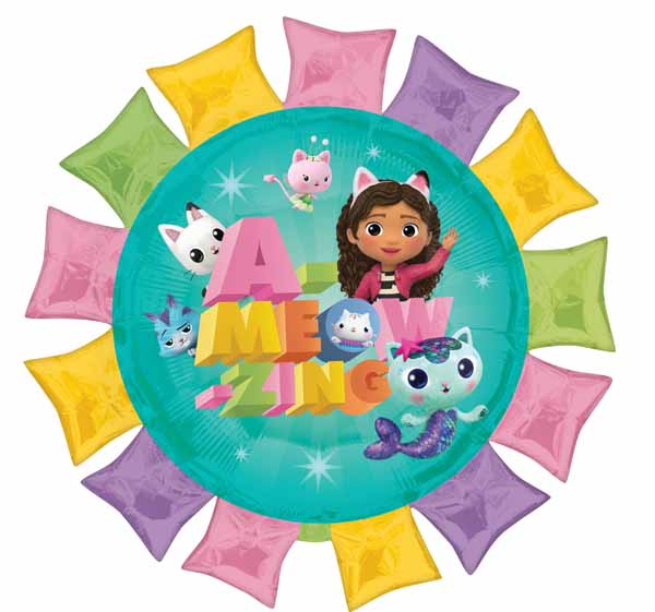 Gabby's Dollhouse 27" Shaped Foil Balloon