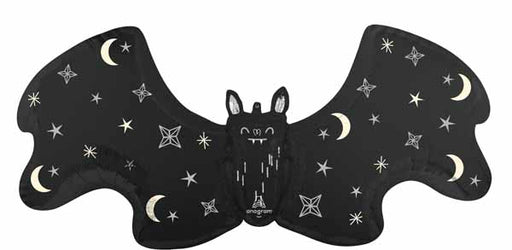 Satin Bat Attack 40-Inch Halloween Foil Balloon