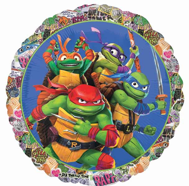 TMNT MUNTANT MAYHEM 18" RND S60 PKG