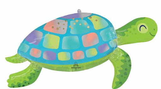 Under the Sea Turtle 38" Shaped Foil Balloon