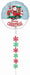 North Pole Express 67-Inch AirWalker Foil Balloon