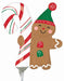 Gingerbread Man Mini Shape Foil Balloon