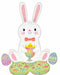 Bunny Love AirLoonz 45-Inch Easter Foil Balloon
