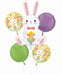 Easter Bunny Love Foil Balloon Bouquet