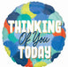 Thinking of You Today 18-Inch Round Foil Balloon