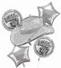 Disco Western Foil Balloon Bouquet
